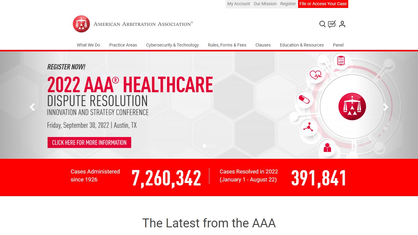 American Arbitration Association | ADR.org